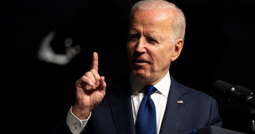 President Joe Biden speaks at a rally on June 1, 2021, in Tulsa, Oklahoma.
