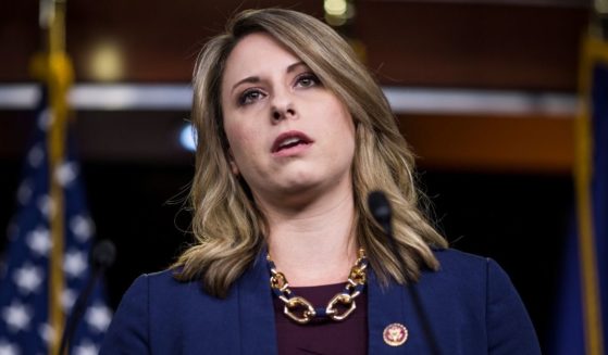 Former Democratic Rep. Katie Hill of California speaks during a news conference on April 9, 2019, in Washington, D.C.