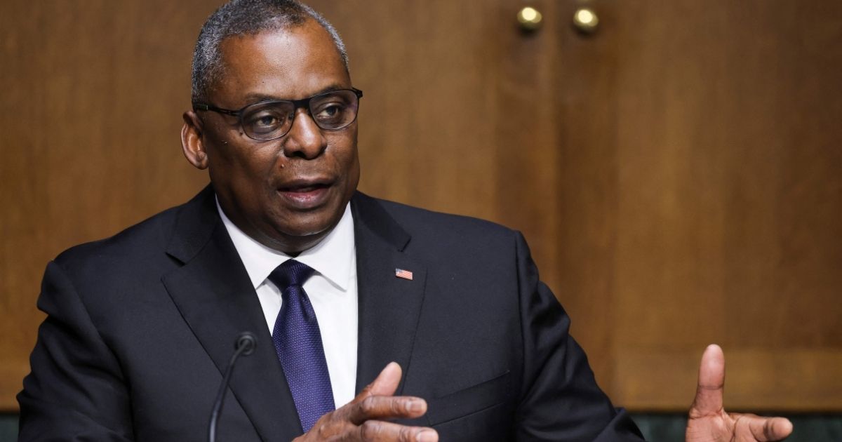 Defense Secretary Lloyd Austin testifies before a Senate Committee on Appropriations hearing on Capitol Hill in Washington, D.C., on Thursday.
