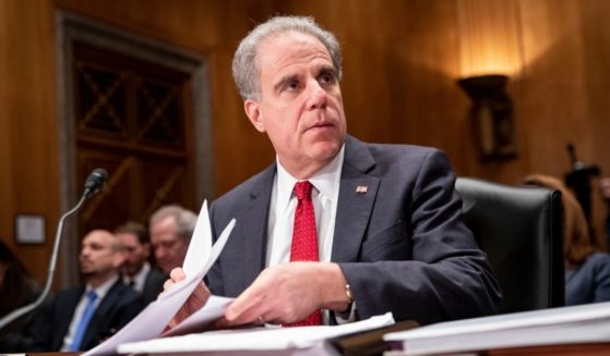 Department of Justice Inspector General Michael Horowitz prepares to testify during a Senate Committee on Homeland Security and Governmental Affairs hearing at the U.S. Capitol on Dec. 18, 2019, in Washington, D.C.