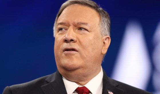 Former Secretary of State Mike Pompeo addresses the Conservative Political Action Conference on Feb. 27, 2021, in Orlando, Florida.