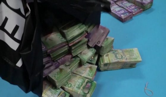 Over $48 million in various worldwide currencies was seized in as part of a worldwide sting operation.