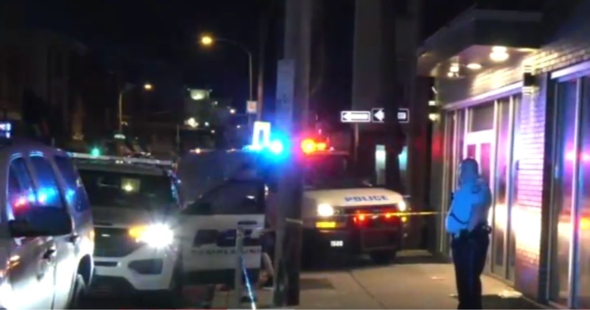 Police became the target Sunday night during a chaotic night of gunfire and death in Philadelphia.
