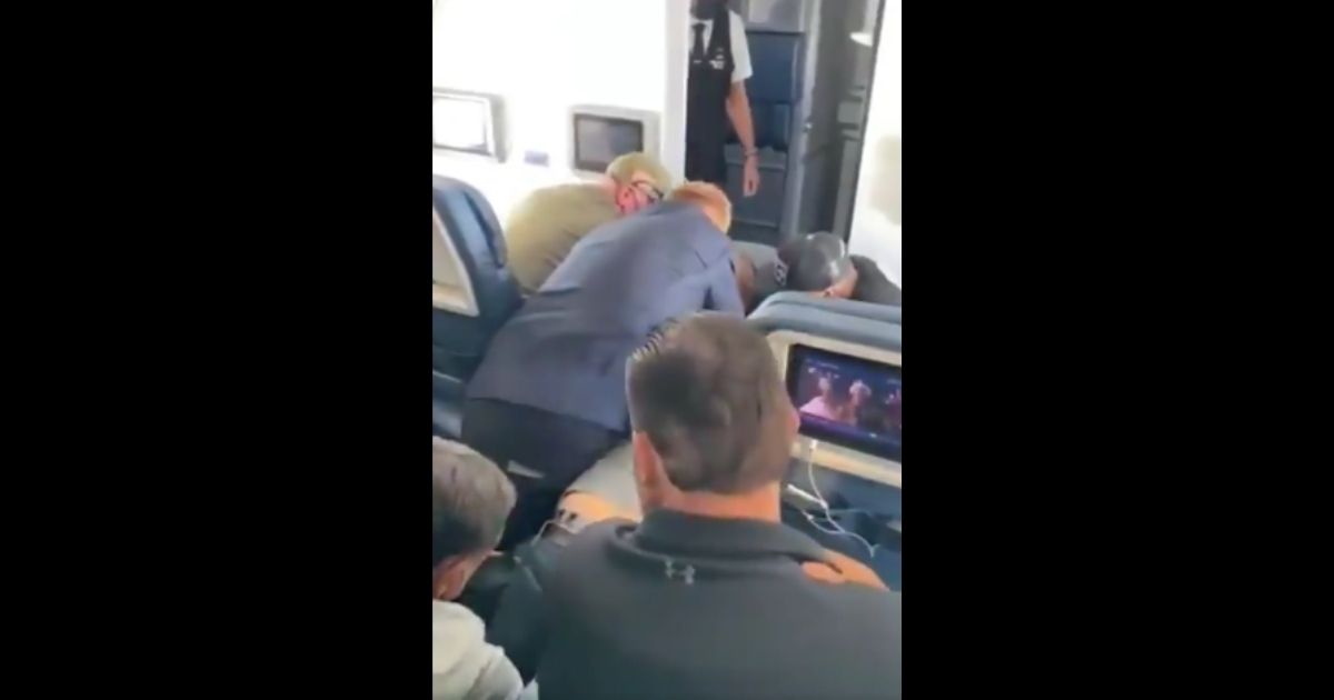 A passenger attempted to storm the cockpit of a Delta flight.