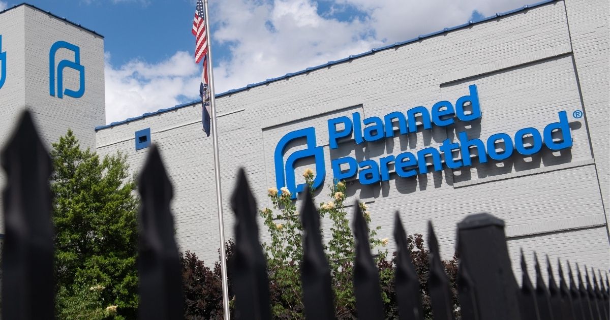 The outside of the Planned Parenthood Reproductive Health Services Center is seen in St. Louis, Missouri, on May 30, 2019.