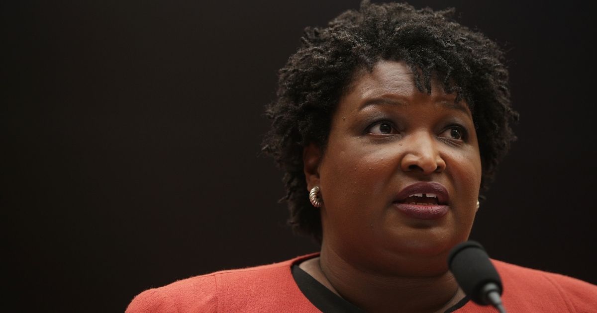 Former Democratic Georgia state Rep. Stacey Abrams testifies during a hearing before the Constitution, Civil Rights and Civil Liberties Subcommittee of House Judiciary Committee on June 25, 2019, on Capitol Hill in Washington, D.C.