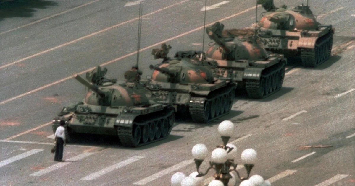 An iconic image from June 5, 1989, didn't seem to appear in various search engines on Friday, the anniversary of the student-led Beijing protests.