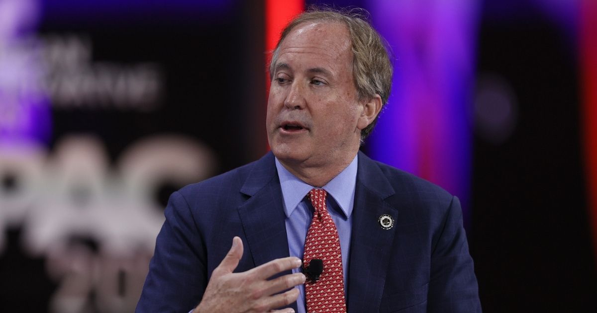 Texas Attorney General Ken Paxton, in a file photo from the Conservative Political Action Conference in February.
