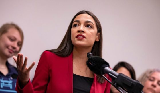 Rep. Alexandria Rep. Ocasio-Cortez speaks during a news conference on Feb. 6, 2020, in Washington, D.C.