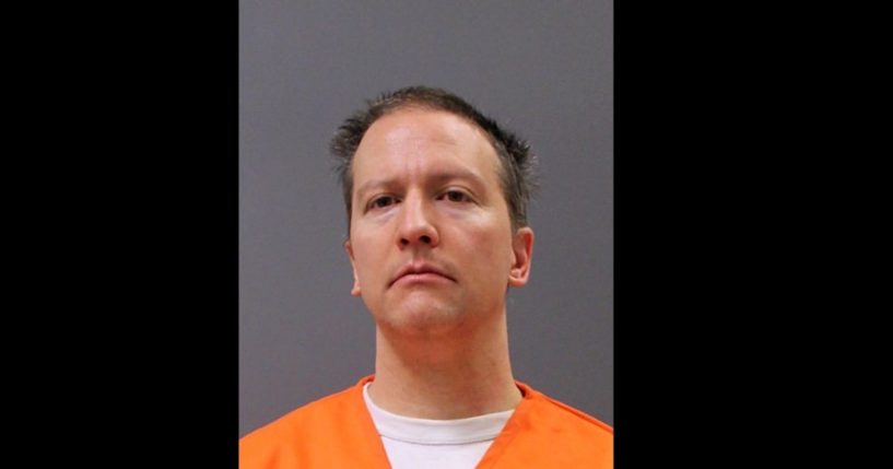 Former Minneapolis police officer Derek Chauvin poses for a booking photo after his conviction April 21 in Minneapolis, Minnesota.