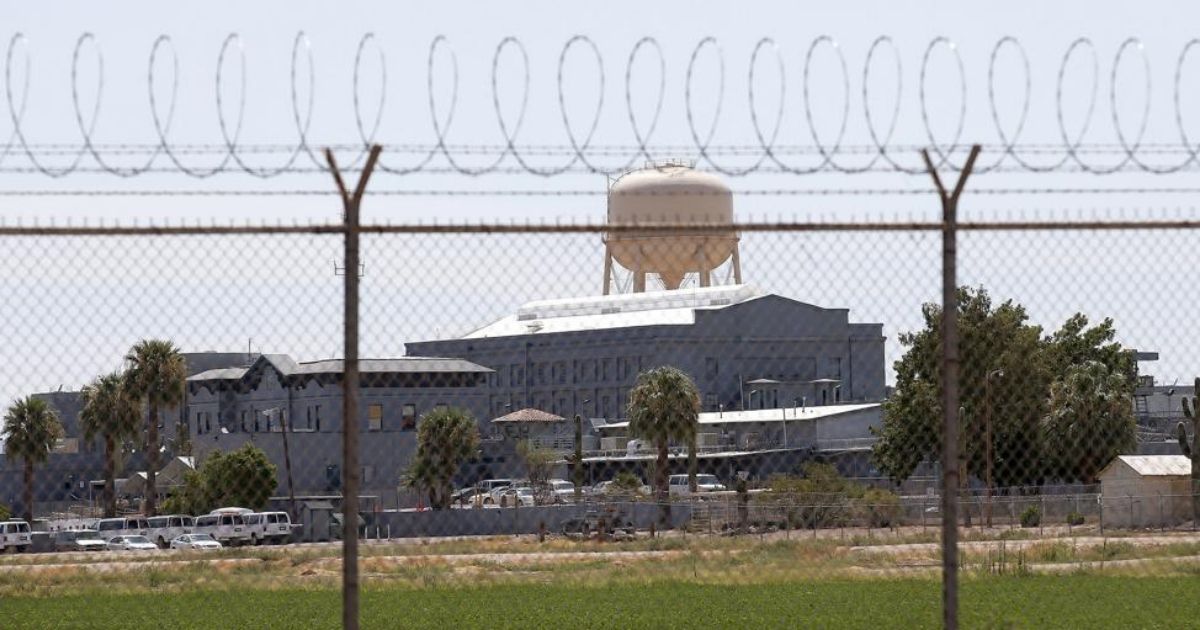 The Arizona state prison in Florence is seen on July 23, 2014.