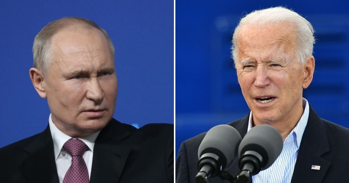 Russian President Vladimir Putin, left, recently expressed his opinions about the Jan. 6 incursion into the U.S. Capitol. U.S. President Joe Biden, right, responded to his remarks.