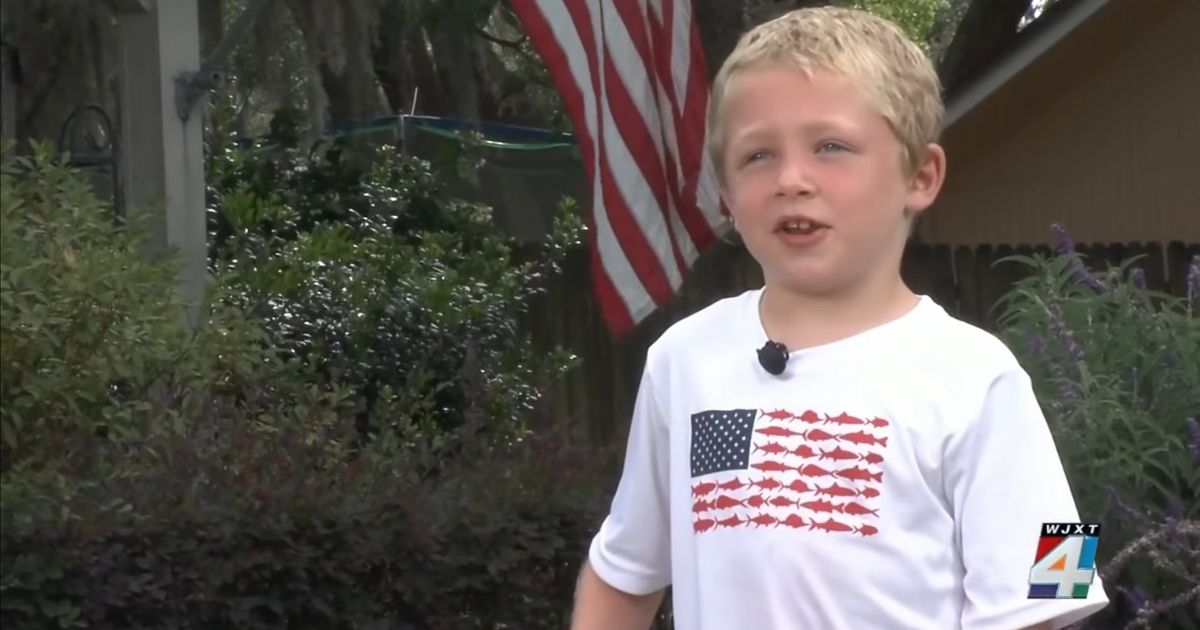 Chase, a 7-year-old from Florida, swam over an hour to get out of a current and get help for his dad and sister, who were also swept away by the current.