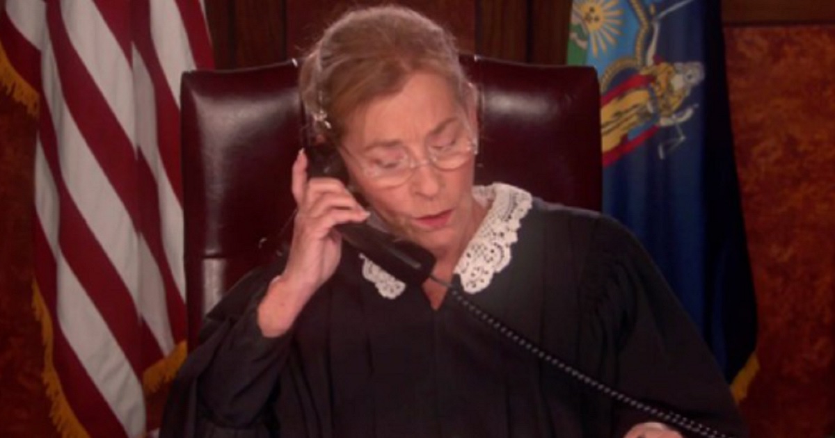 "Judge Judy" Scheinlin appears in her final episode for her CBBS program.
