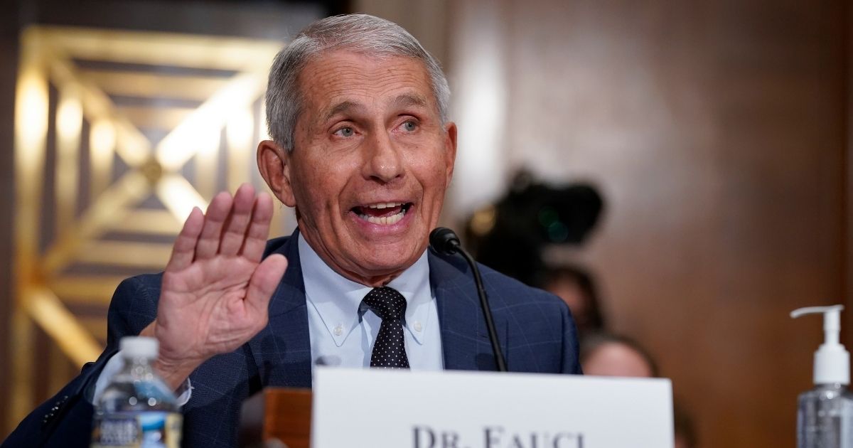 Top infectious disease expert Dr. Anthony Fauci testifies before the Senate Health, Education, Labor, and Pensions Committee on Tuesday on Capitol Hill in Washington, D.C.