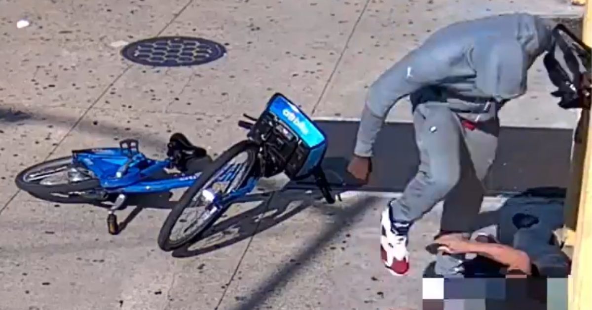 A 68-year-old man is brutally beaten during a mugging in Brooklyn, New York, on Saturday.