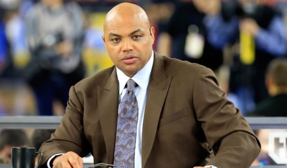 Former NBA player and commentator Charles Barkley looks on prior to the 2016 NCAA Men's Final Four National Championship game between the Villanova Wildcats and the North Carolina Tar Heels at NRG Stadium on April 4, 2016, in Houston.