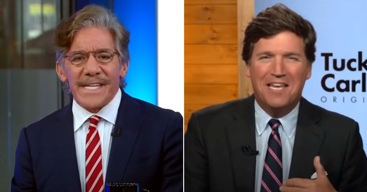 Fox News host Tucker Carlson and network contributor Geraldo Rivera get into a heated dispute.