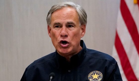 Texas Gov. Greg Abbott speaks during a briefing with state officials and law enforcement at the Weslaco Texas Department of Public Safety headquarters on June 30.