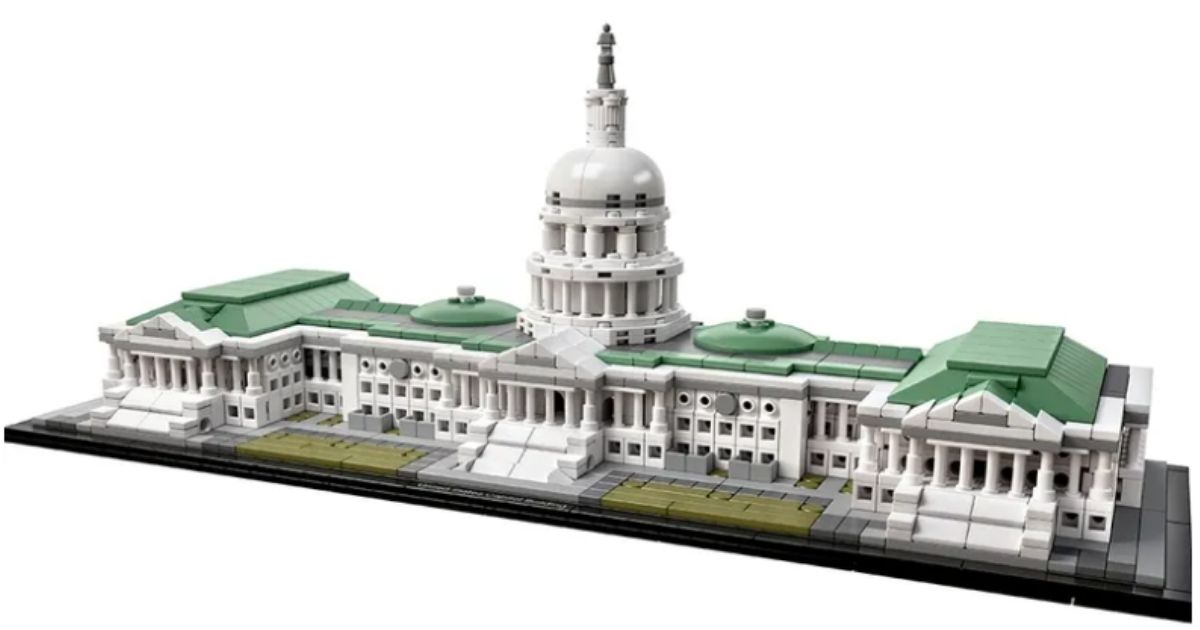 The United States Capitol Building Architecture set is listed as a "retired product" on the LEGO website.