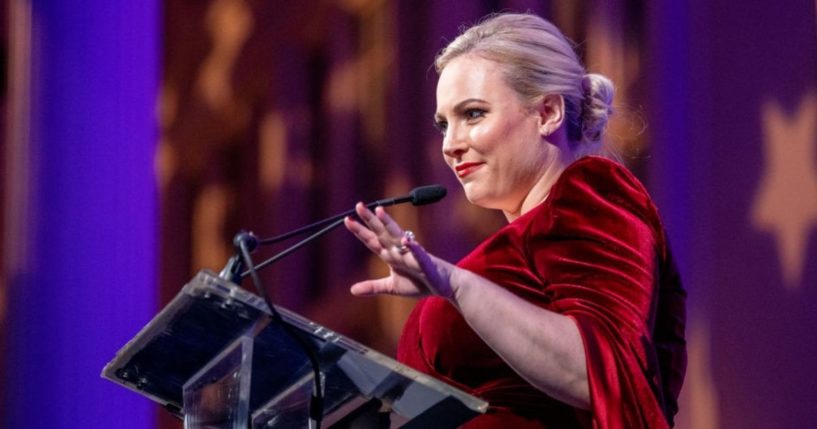 Meghan McCain is seen on stage during the 29th Annual Achilles Gala at Cipriani South Street on Nov. 20, 2019, in New York City.