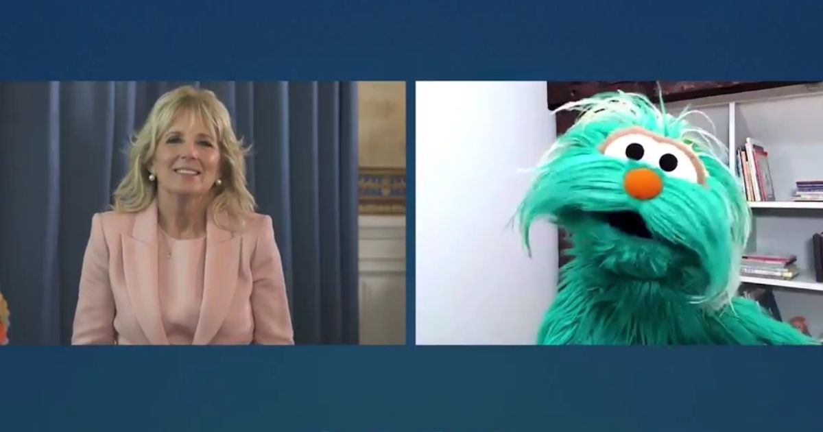 First lady Jill Biden appears on popular children's television show "Sesame Street" to discuss "racial literacy."
