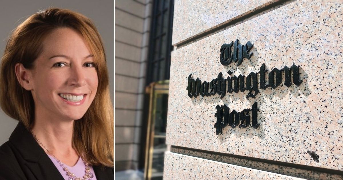 Reporter Felicia Sonmez, left, is suing her newspaper, The Washington Post, right.