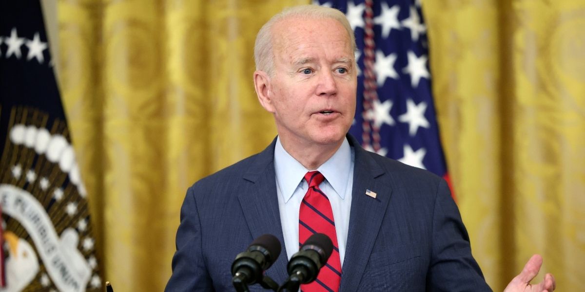 President Joe Biden delivers comments on the Senate's bipartisan infrastructure deal at the White House on June 24, 2021, in Washington, D.C.
