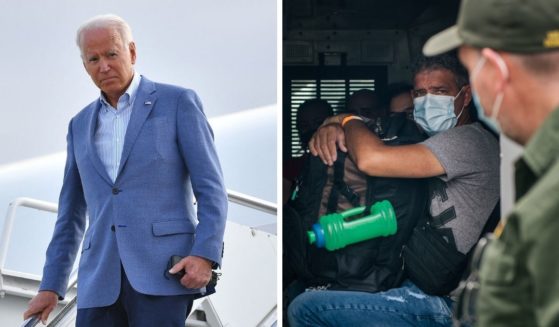 President Joe Biden is getting good public approval marks for distributing the coronavirus vaccines that were developed during the Trump administration, but Biden's own sorry record when it comes to illegal immigration is turning off the majority of Americans, according to a new poll.