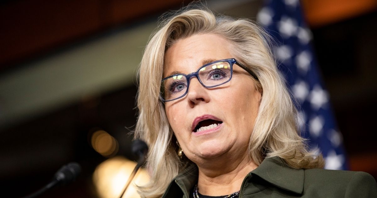 Wyoming GOP Rep. Liz Cheney speaks during a news conference at the U.S. Capitol on Dec. 17, 2019, in Washington, D.C.