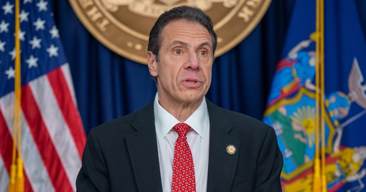 New York Gov. Andrew Cuomo speaks during a news conference on the first confirmed case of COVID-19 in New York on March 2, 2020, in New York City.