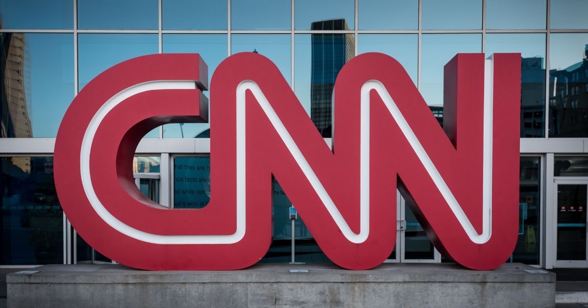 The CNN logo is seen in the above stock image.
