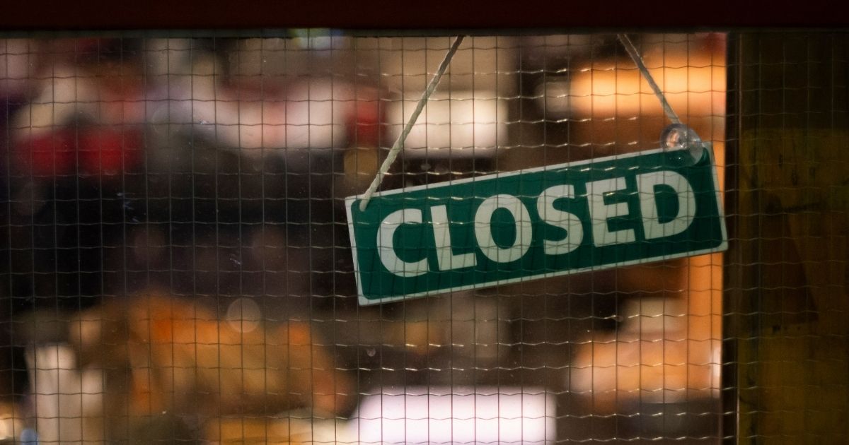 This stock image portrays a "Closed" sign on a store window. Quebec's Health Minister Christian Dubé announced that beginning Sept. 1, the province will mandate proof of vaccination in order for customers to patronize designated non-essential businesses.