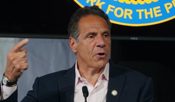 Democratic New York Gov. Andrew Cuomo appears at the opening ceremony for the Tribeca Film Festival on June 9, 2021 in New York City.