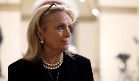 Democratic Rep. Debbie Dingell of Michigan is seen in a hallway of the U.S. Capitol prior to an event at the Rayburn Room on Dec. 19, 2019.