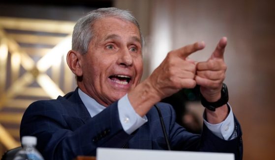 Dr. Anthony Fauci testifies before the Senate Health, Education, Labor, and Pensions Committee on July 20, 2021, on Capitol Hill in Washington, D.C