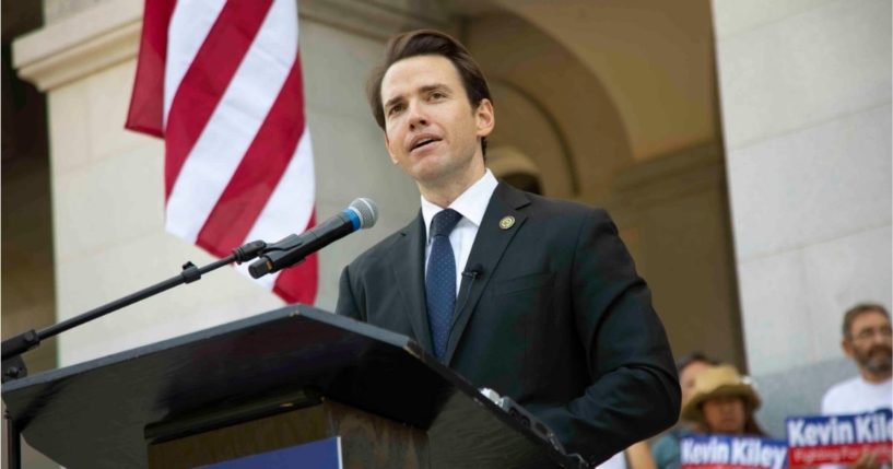 California Assemblyman Kevin Kiley is a leading contender for governor in the recall election against Democratic Gov. Gavin Newsom.