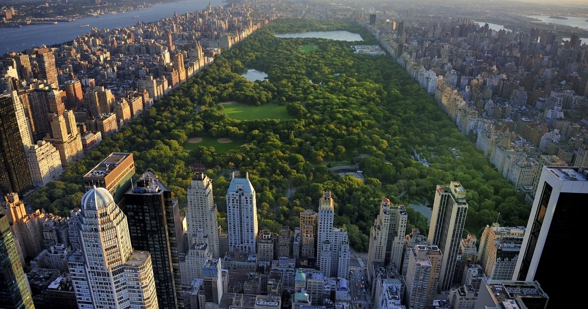 Central Park is seen in the above stock image.