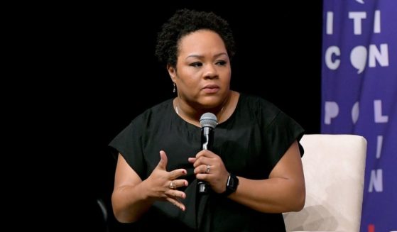 Yamiche Alcindor speaks onstage during day 2 of Politicon 2019 at Music City Center on Oct. 27, 2019, in Nashville.