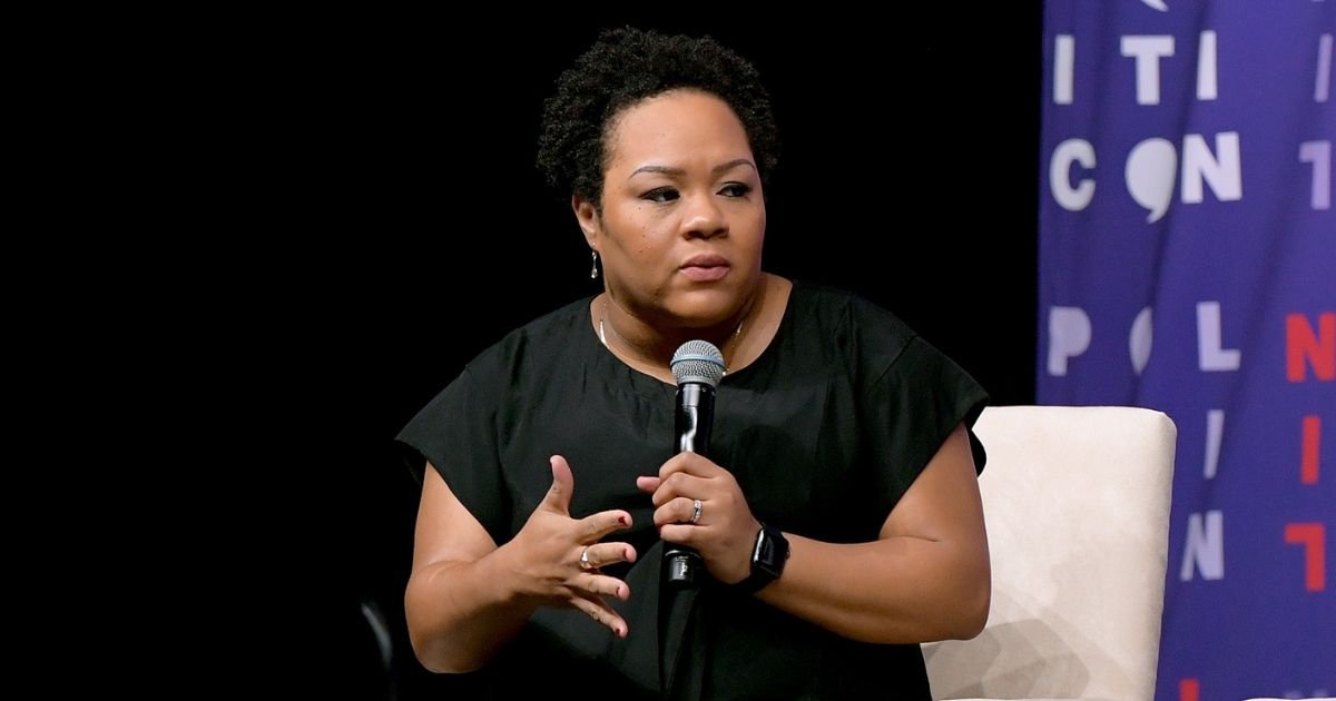 Yamiche Alcindor speaks onstage during day 2 of Politicon 2019 at Music City Center on Oct. 27, 2019, in Nashville.
