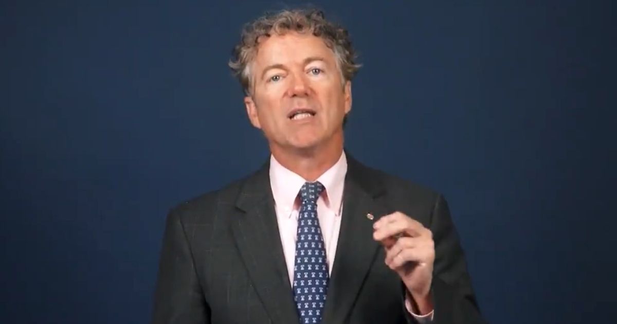 Republican Sen. Rand Paul of Kentucky talks about fighting government restrictions.