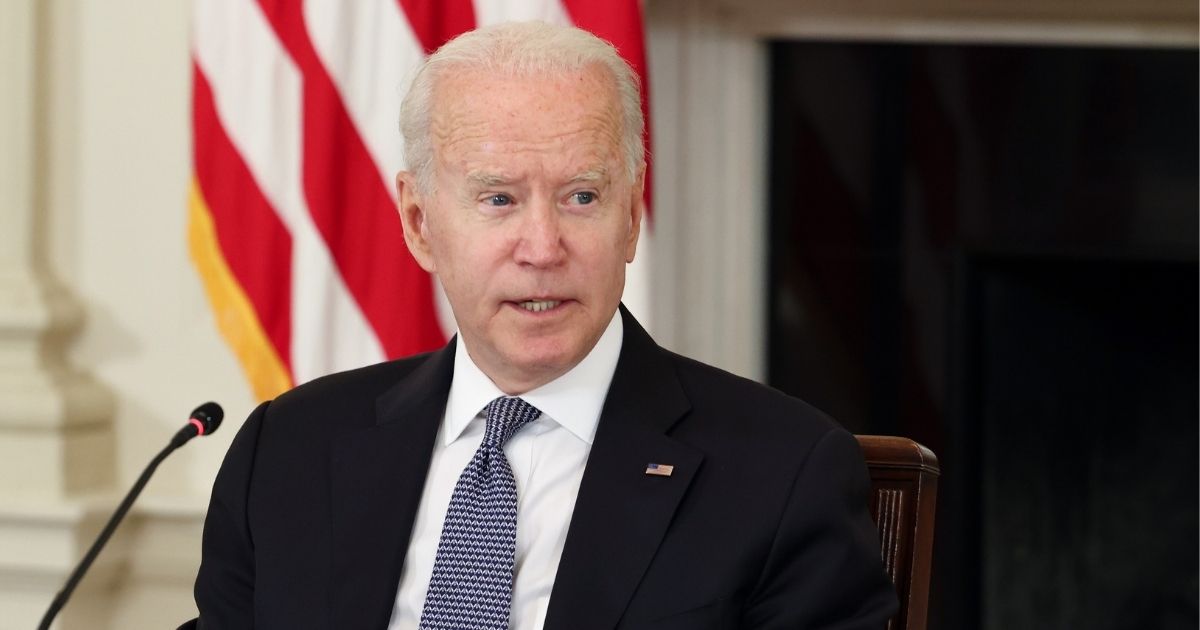 President Joe Biden, pictured at a White House meeting on Friday.