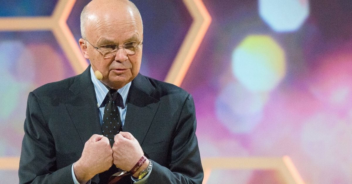 Retired Air Force Gen. Michael Hayden, former director of the CIA and National Security Agency, is pictured from a 2017 event that was part of the "Nobel Week Dialogue: The Future of Truth" in Gothenburg, Sweden.