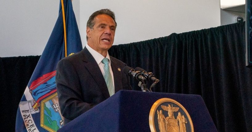 Then-New York Gov. Andrew Cuomo, pictured in a June file photo.