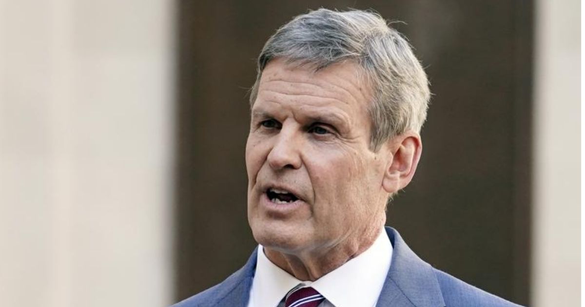 Tennessee Gov. Bill Lee is seen in Nashville, Tennessee, on Jan. 19, 2021.