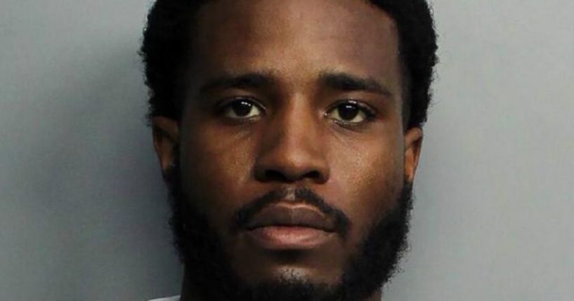 A photo provided by the Miami-Dade Police Department depicts suspect Tamarius Blair Davis Jr.