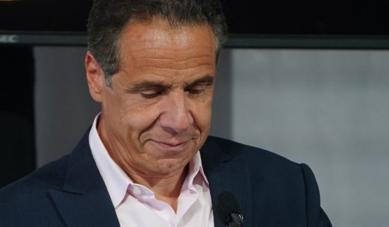 New York Gov. Andrew Cuomo is seen at the Tribeca Film Festival in New York City in a photo taken on June 9, 2021.
