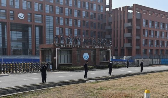The Wuhan Institute of Virology is seen in Wuhan, China, on Feb. 3, 2021.