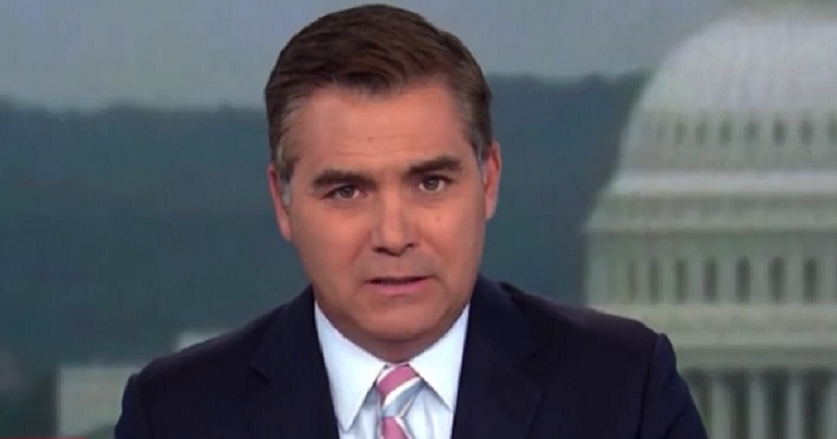 Jim Acosta picture from his CNN show on Saturday.