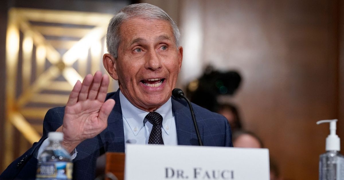 Dr. Anthony Fauci, director of the National Institute of Allergy and Infectious Diseases, responds to questions during a Senate Health, Education, Labor and Pensions Committee hearing on Capitol Hill in Washington, D.C., on July 20, 2021.